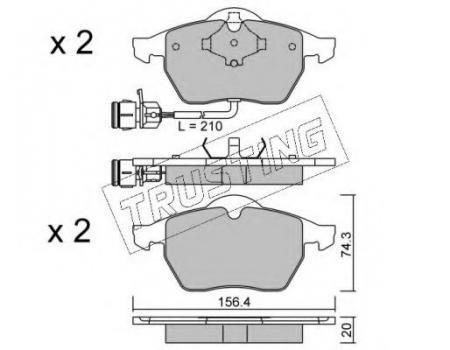 - .  FR VAG A100, A6 90-97 188.0