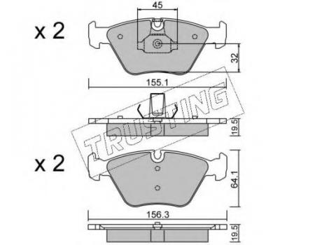 - .  FR BMW 3(E46), X3(E83), Z4 216.3