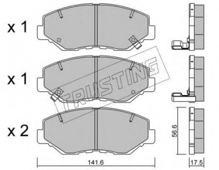 - .  FR HO CR-V II 02-06 622.0