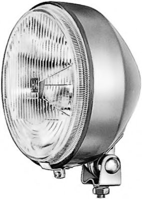 EXTERNAL ФАРА ДОПОЛНИТЕЛЬНОГО СВЕТА (H4; D186; С ГАБАРИТОМ; СЕРЕБРИСТЫЙ КОРПУС) 1A7 003 099-011