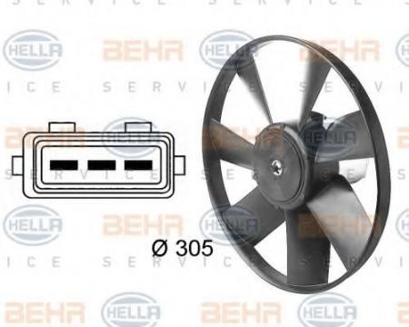 LUEFTER,  305 MM, 12 V 8EW009144461