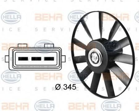 LUEFTER,  345 MM, 12 V 8EW009144511
