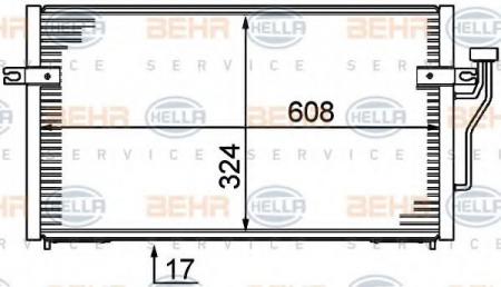 КОНДЕНСАТОР, КОНДИЦИОНЕР 8FC351037-351