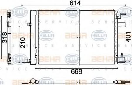 KONDENSATOR, TIEFE  16 MM 8FC351310621