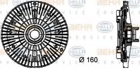     BMW: 5 92-95, 5 96-03, 5 TOURING 92-97, 5 TOURING 97-04, 7 87-94, 7 94-01, 8 90-99 8MV376732-101