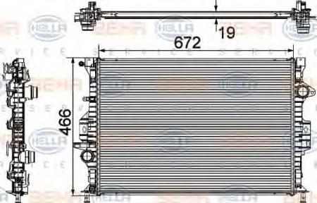  MONDEO IV1.6-2.3 07-(66857) 8MK 376 745-601