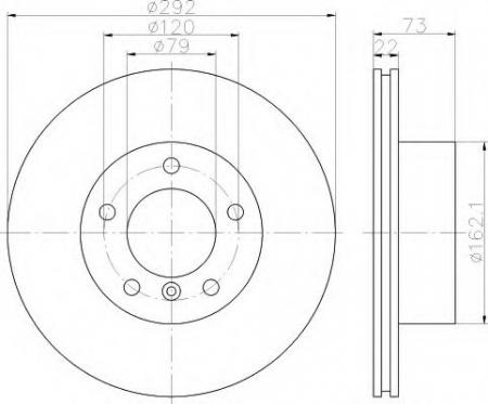   BMW (292X22X73X5+1X79; ) 1. 8DD 355 111-231