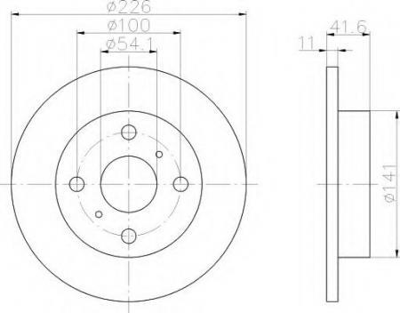 BREMSSCHEIBE 8DD355103751