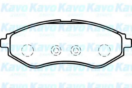 КОМПЛЕКТ ТОРМОЗНЫХ КОЛОДОК ПЕРЕДН. CH/DA KALOS BP1008