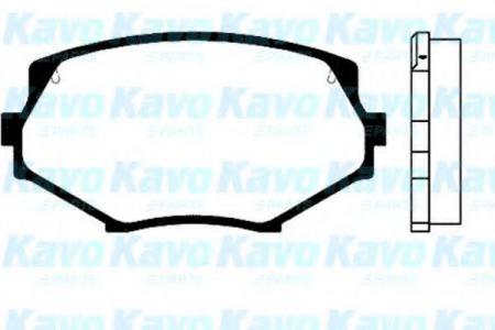 КОЛОДКИ ТОРМОЗНЫЕ ПЕРЕДН. MAZDA MX-5 BP4521