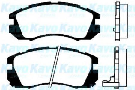 КОЛОДКИ ТОРМОЗНЫЕ ПЕРЕДН. SUBARU LE/ IM BP8005