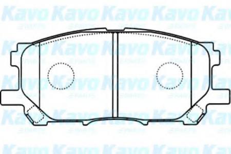 КОЛОДКИ ТОРМОЗНЫЕ ПЕРЕДН. LEXUS RX BP9090