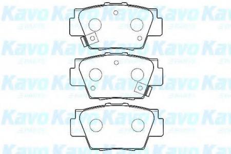 КОЛОДКИ ТОРМОЗНЫЕ ЗАДН. HONDA BP2040