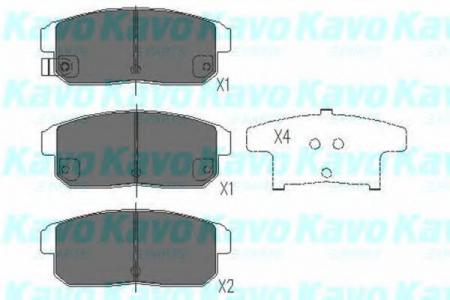   MAZDA RX8 2.6 03-/SUZUKI IGNIS 1.3/1.5 00-  KBP-4547
