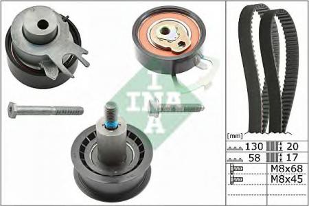    AUDI. SKODA. VW 1.4 16V Z=130X20/Z=58X17 99> 530053810