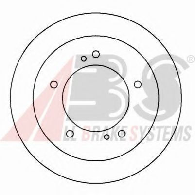 ТОРМОЗНОЙ ДИСК 15988