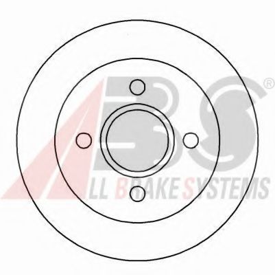 ДИСК ТОРМОЗНОЙ FOCUS/SCORPIO (R) 95- 16375