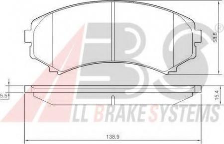 КОЛОДКИ ДИСКОВЫЕ 37203