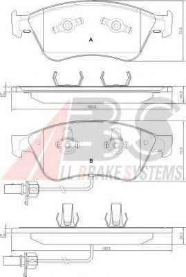   AUDI A8; VW PHAETON 1-LL, 1-LM (03-) F /   37427