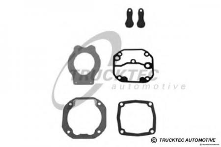 КОМПЛЕКТ ПРОКЛАДОК КОМПРЕССОРА D=100 OM441/442 (БЕЗ КЛАПАННОЙ ПЛИТЫ) TRUCKTEC 01.43.255