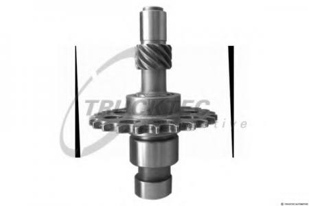 ВАЛИК ПРИВОДА МАСЛЯНОГО НАСОСА ОДНОРЯДНЫЙ MB (102 050 0806) TRUCKTEC 02.12.045