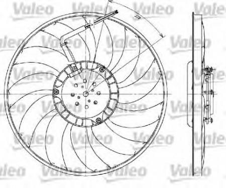   300W 300 MM AUDI: A4 1.6/1.8/1.9TDI/2.0 FSI 01-, A6 2.0 01- 698610