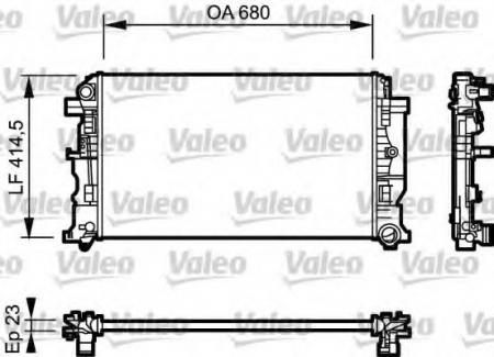  VW CRAFTER / MB SPRINTER 2.2D/3.5D M/T -A/C 06- VALEO 734926 734926