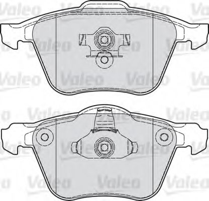 КОМПЛЕКТ ТОРМОЗНЫХ КОЛОДОК 601030