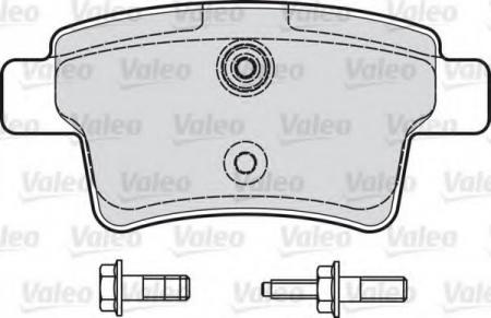 КОЛОДКИ ТОРМОЗНЫЕ CITROEN C4 PICASSO/GRAND PICASSO 1.6-2.0 06- ЗАДНИЕ 598936