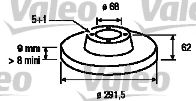 ДИСК ТОРМОЗНОЙ ЗАДНИЙ, NISSAN QASHQAI / QASHQAI+2 / JUKE, 07=> 197106