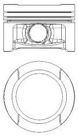   AUDI. VW 1.6 AEK/AKL =81 1.2X1.5X2 STD 94> 87-105900-00