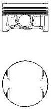 ПОРШЕНЬ КОМПЛЕКТ 0.50MM BMW M50B25 87-705107-00