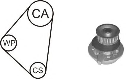 WATER PUMP KIT wpk-116701