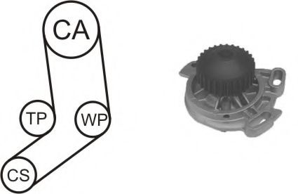 WATER PUMP KIT wpk-130301