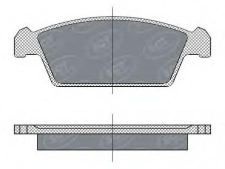 КОЛОДКИ ТОРМОЗНЫЕ SP264