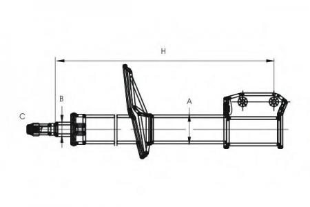 Z1324G АМОРТИЗАТОР Z1324G