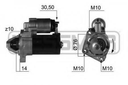  FORD FIESTA V 1.3 01-, KA 1.3, 1.6 -08 12V 1,1 KW 220411