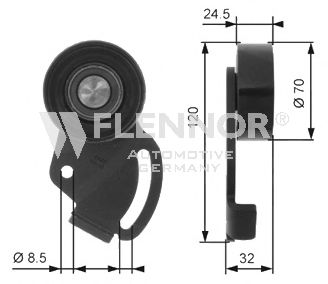 SPANNROLLE, KEILRIPPENRIEMEN FS22911