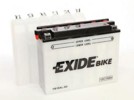    BIKE 12V 16AH 220A (JIS) 205X70X165MM 3.9KG YB16AL-A2