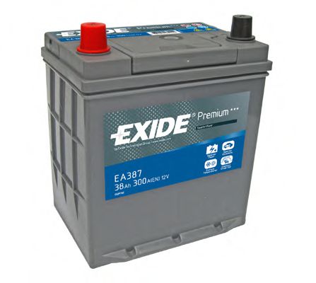  PREMIUM 38AH 300A (L +, 1/3) 187X127X EA387