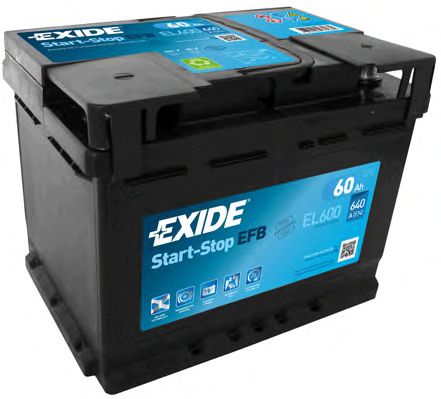  ECM 60AH 540A (R+) 242X175X190 MM EL600
