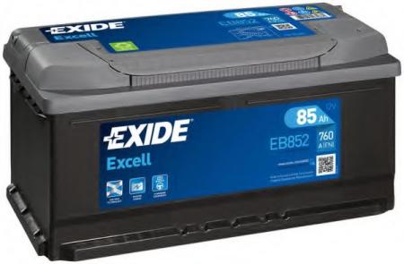  EXCELL 85AH 760A (R +) 352X175X175 MM EB852