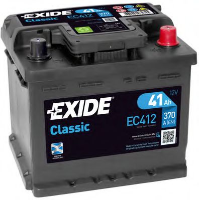 STANDART 41AH 370 (R +) 207X175X175 MM EC412
