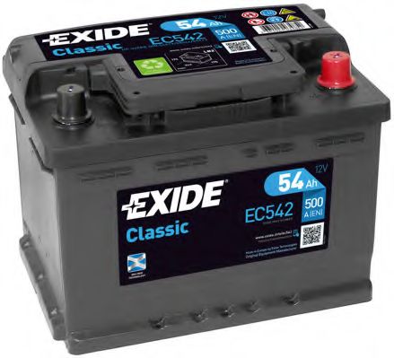  CLASSIC 12V 50AH 510A ETN 0(R+) EC542