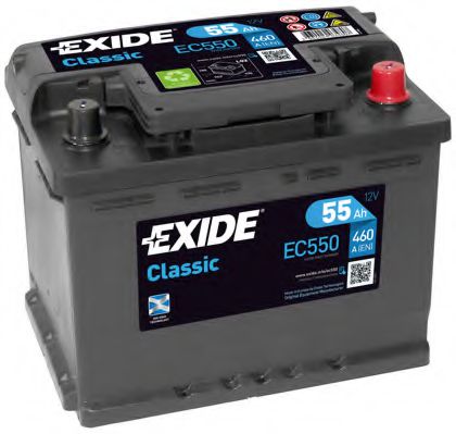  CLASSIC 55AH 460A 242X175X190 (-+) EC550