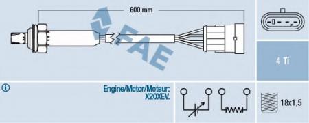 ЛЯМБДА-ЗОНД OP AST G/OME B/VEC B  2,0 77183