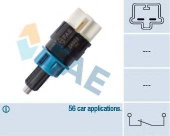 MECHANICAL STOP LIGHT SWITCH 24603