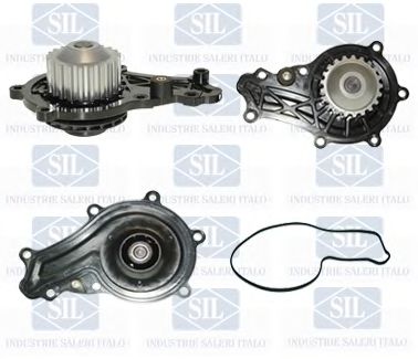 НАСОС ВОДЯНОЙ CITROEN C2/C3, FORD FOCUS/FIESTA, PEUGEOT 206/306 1.4HDI 01> PA1136
