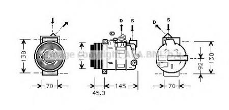 W211 {W203 00-/ C219 CLS 05-}   (.) (AVA) MSK389