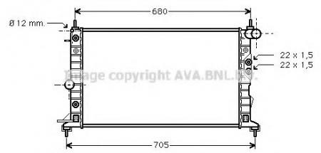  (607X374)  OPEL VECTRA B 1.6/1.8/2.0 [A] [+AC] 10/95-7/03; OL2220